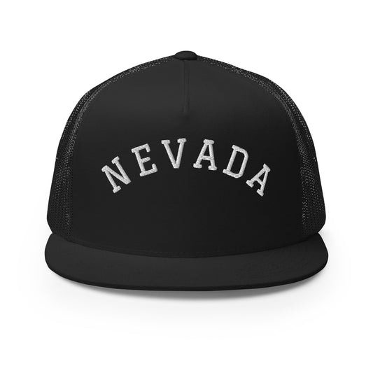 Nevada Arch High 5 Panel A-Frame Snapback Trucker Hat