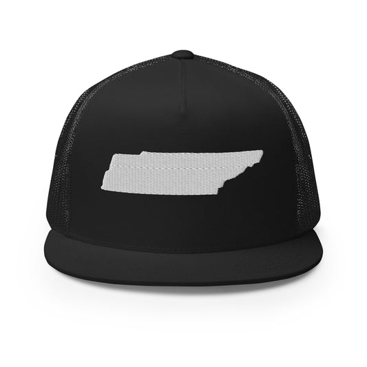 Tennessee State Silhouette High 5 Panel A-Frame Snapback Trucker Hat