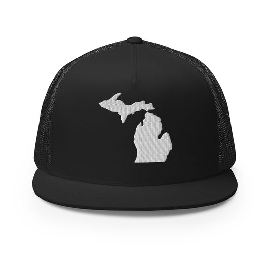 Michigan State Silhouette High 5 Panel A-Frame Snapback Trucker Hat