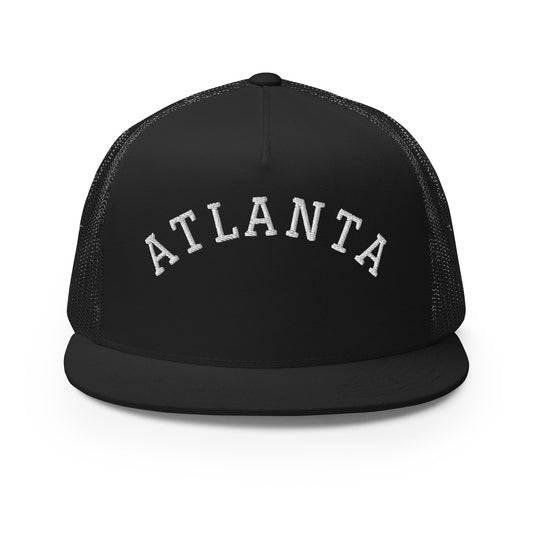 Atlanta Arch High 5 Panel A-Frame Snapback Trucker Hat