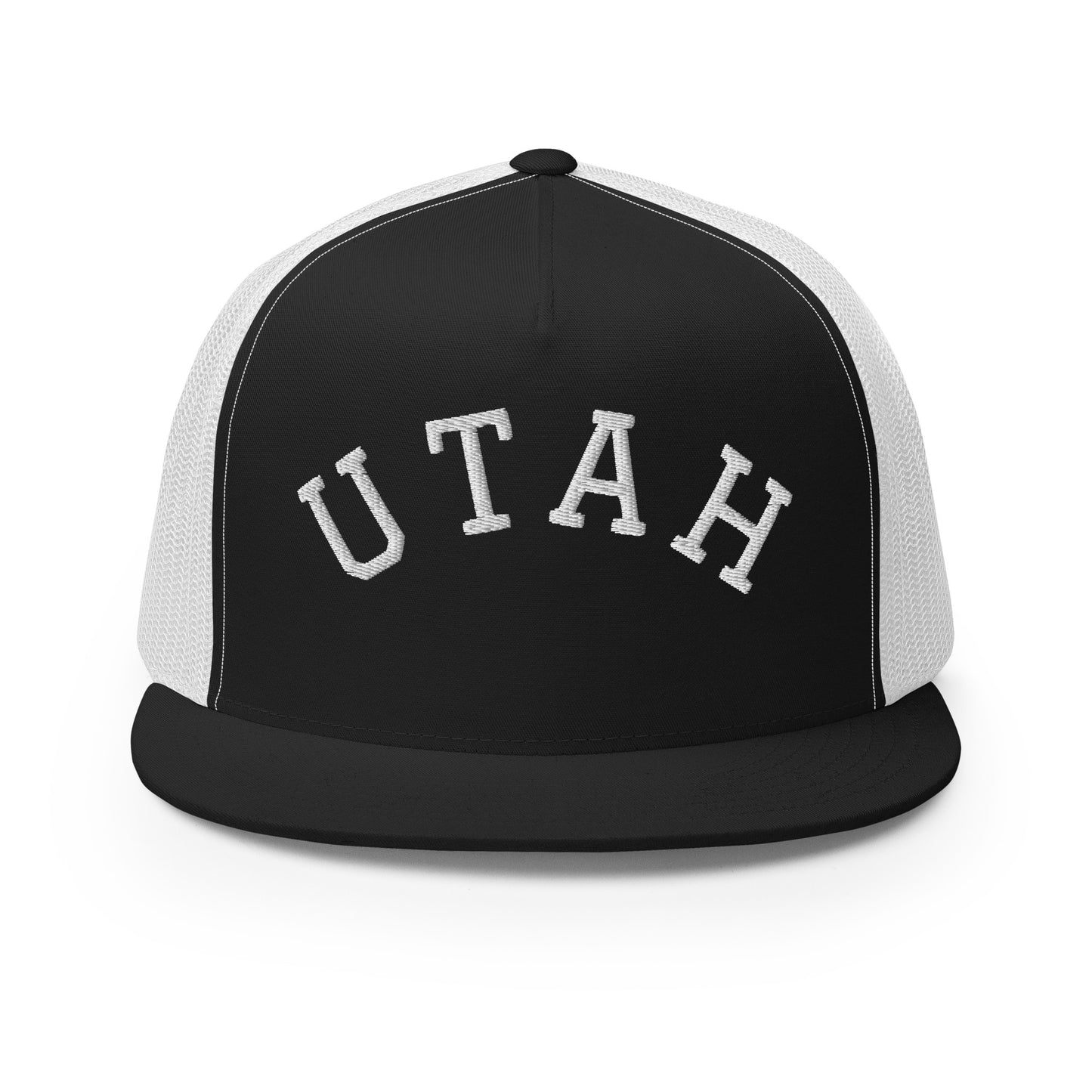 Utah Arch High 5 Panel A-Frame Snapback Trucker Hat