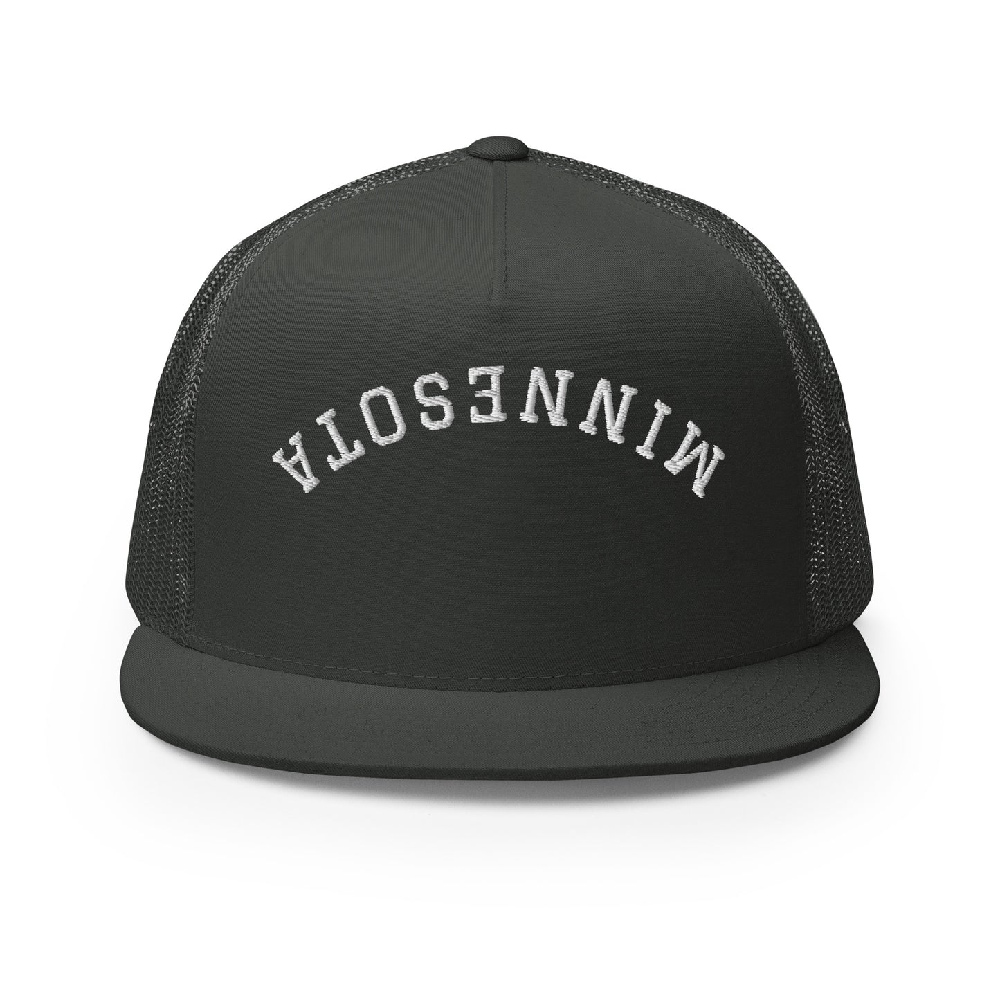 Minnesota Upside Down Arch High 5 Panel A-Frame Snapback Trucker Hat