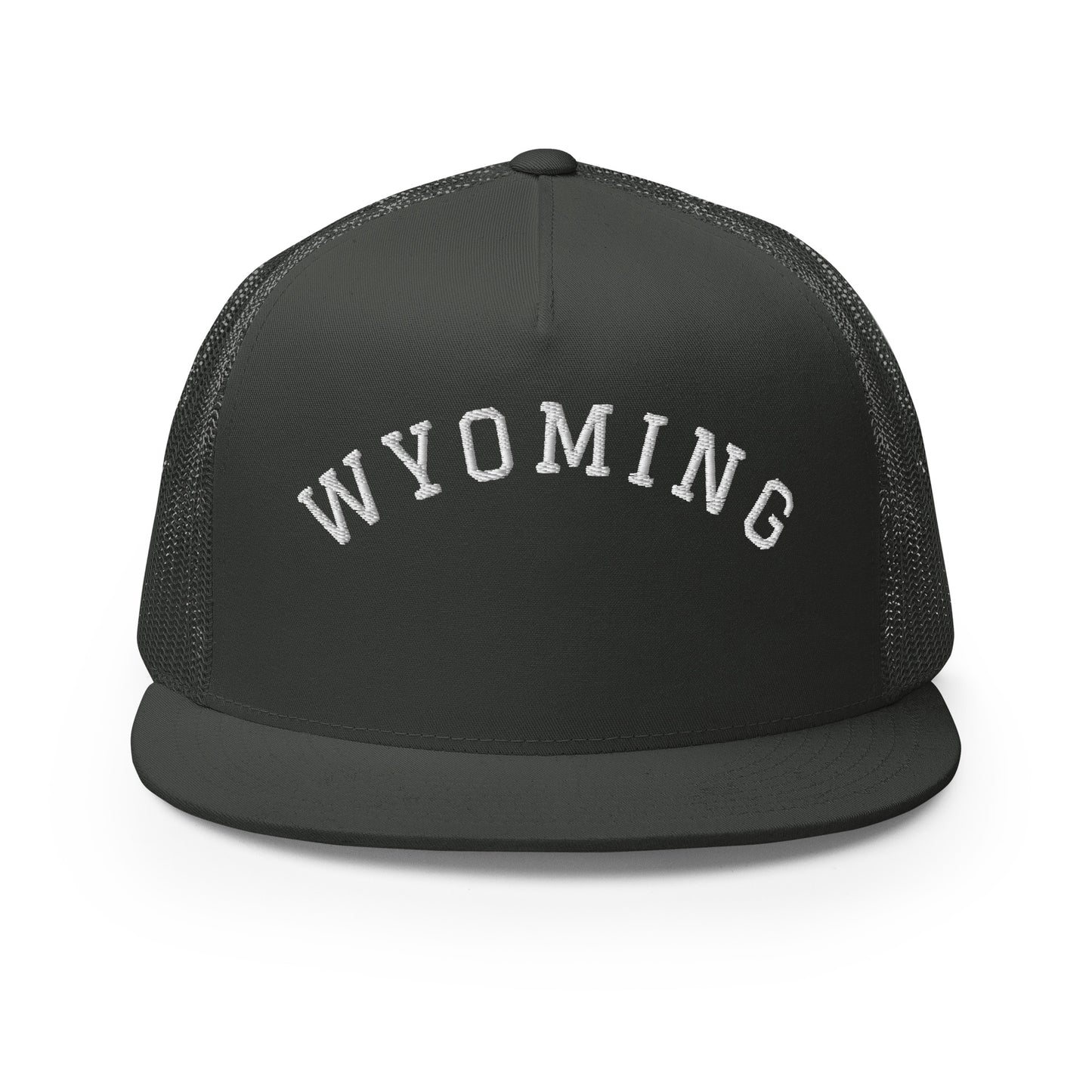 Wyoming Arch High 5 Panel A-Frame Snapback Trucker Hat