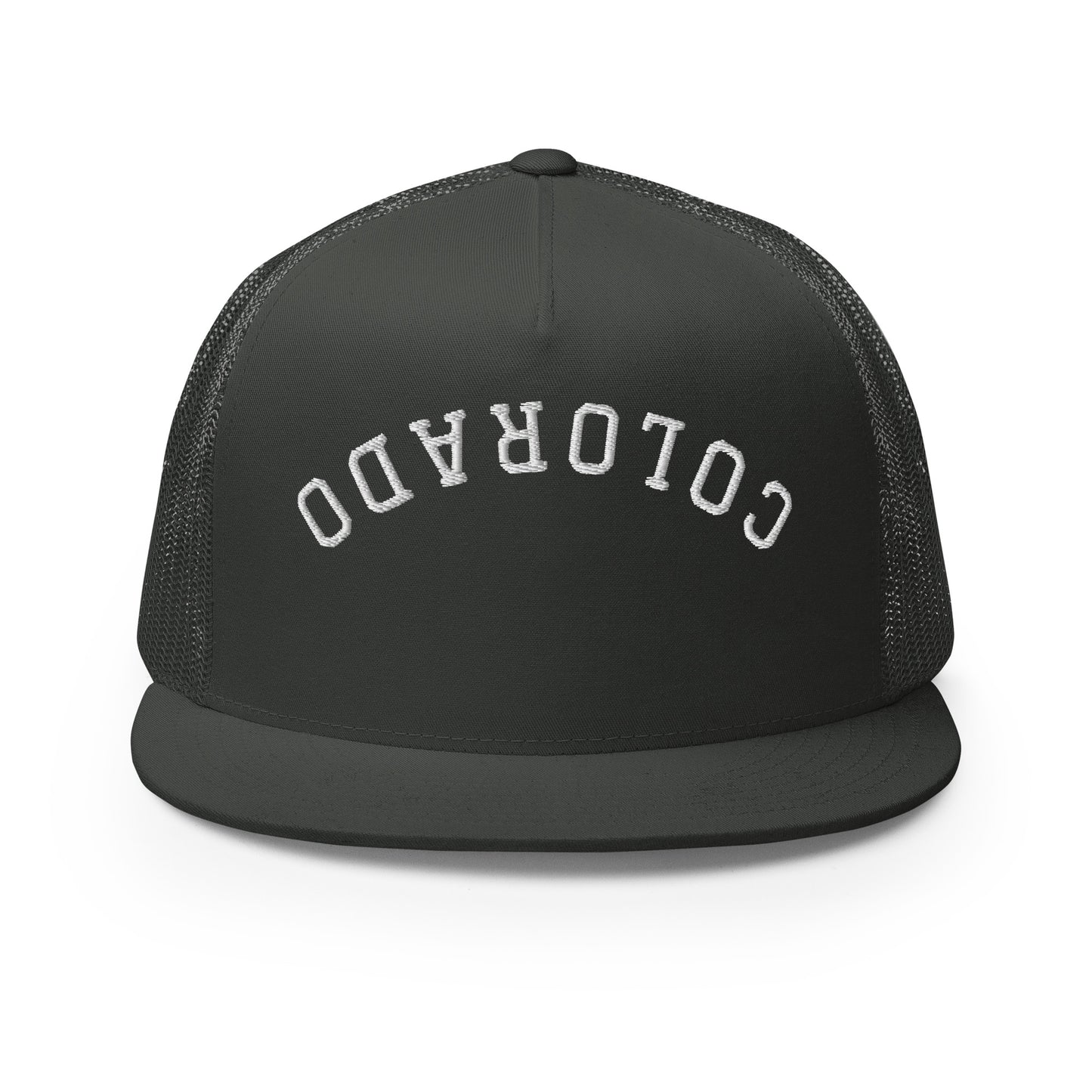 Colorado Upside Down Arch High 5 Panel A-Frame Snapback Trucker Hat