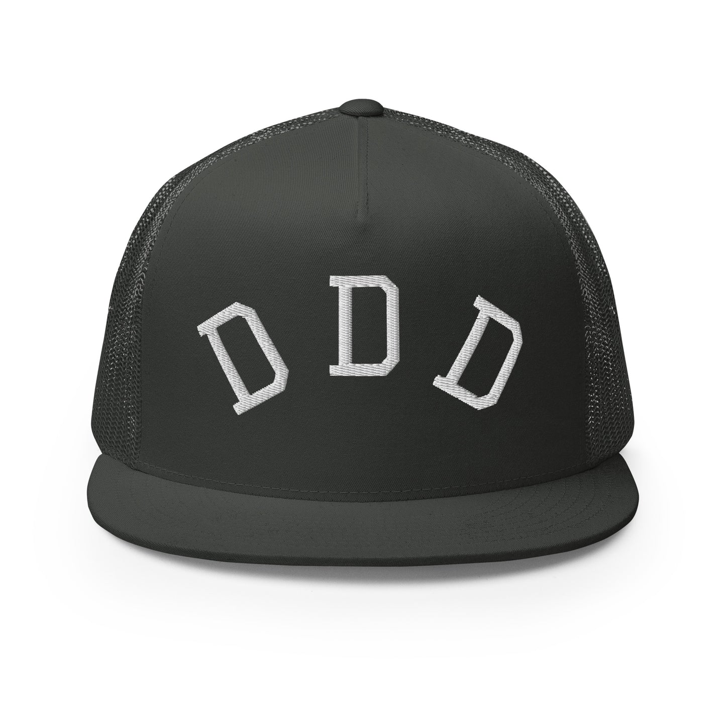 Dallas Triple D Arch High 5 Panel A-Frame Snapback Trucker Hat