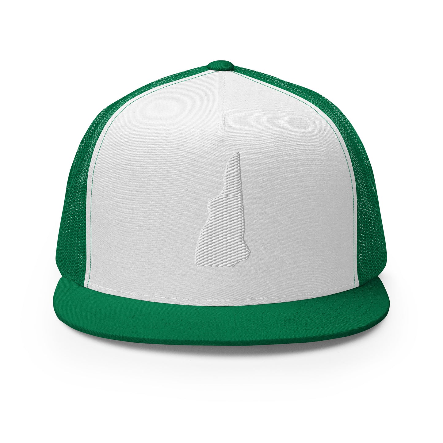 New Hampshire State Silhouette High 5 Panel A-Frame Snapback Trucker Hat