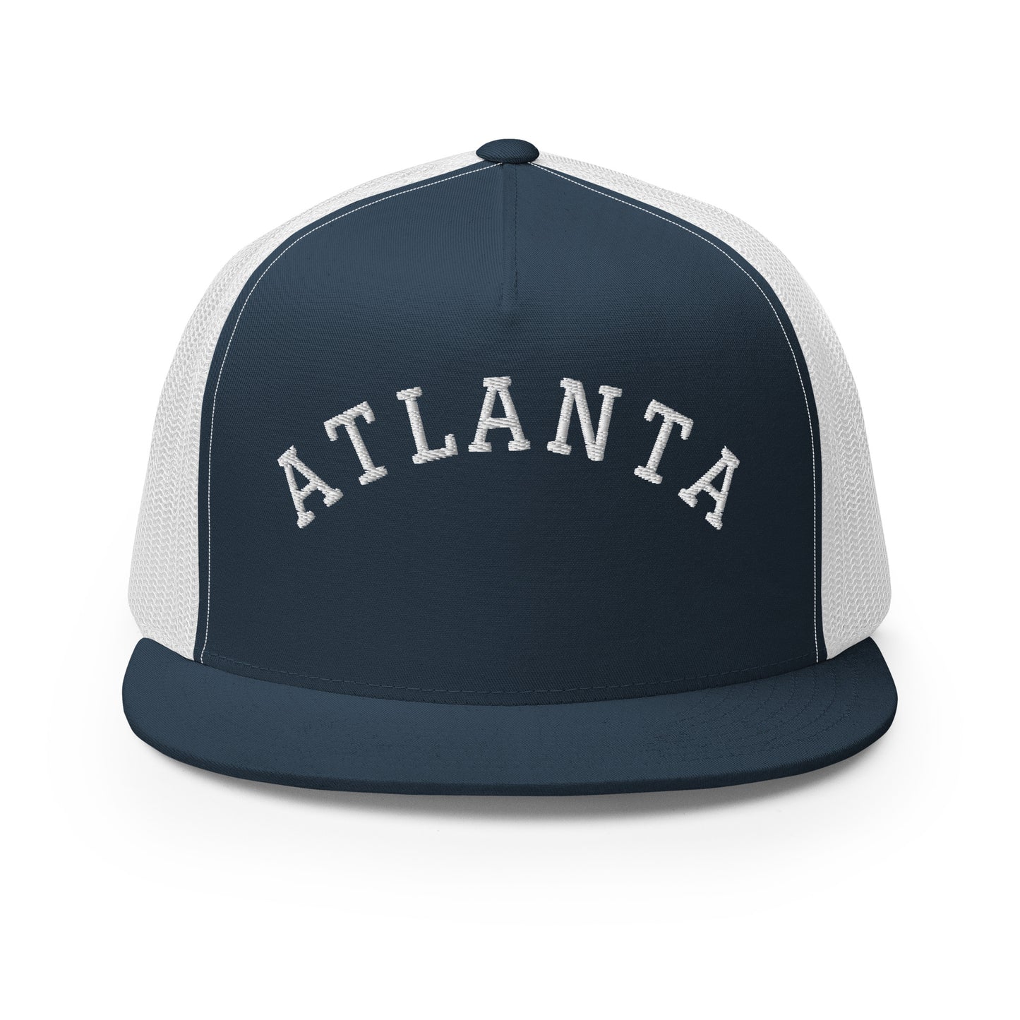 Atlanta Arch High 5 Panel A-Frame Snapback Trucker Hat