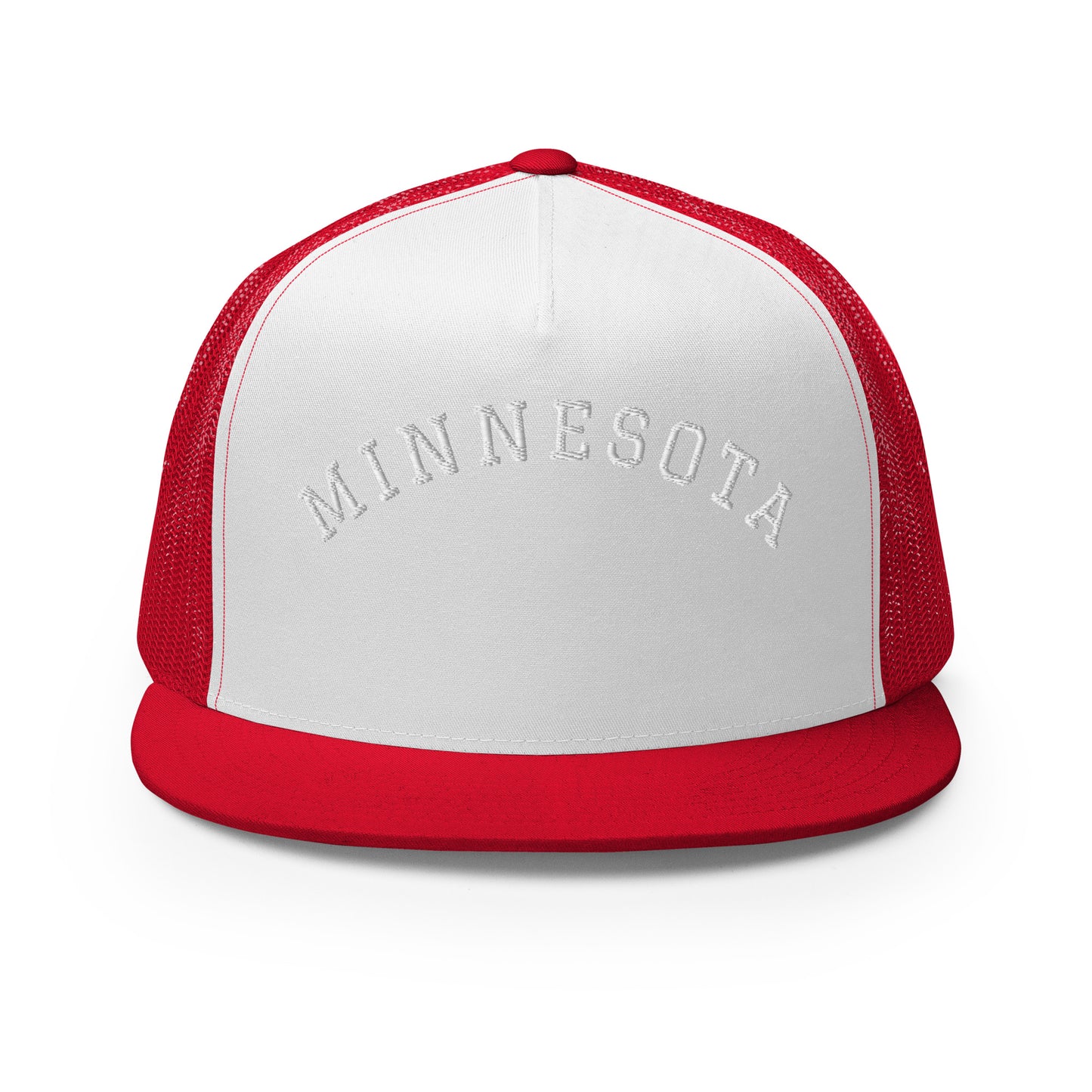 Minnesota Arch High 5 Panel A-Frame Snapback Trucker Hat