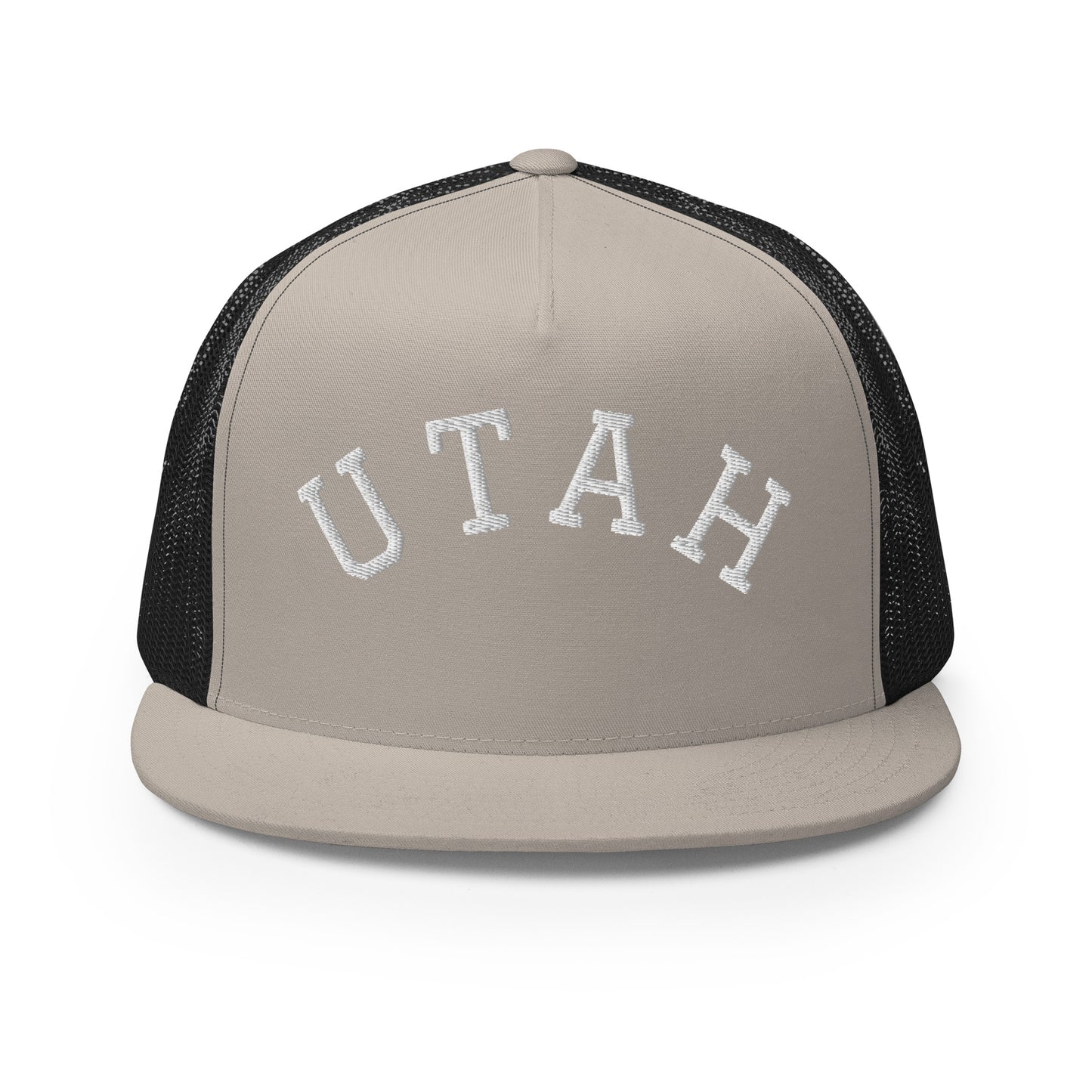 Utah Arch High 5 Panel A-Frame Snapback Trucker Hat