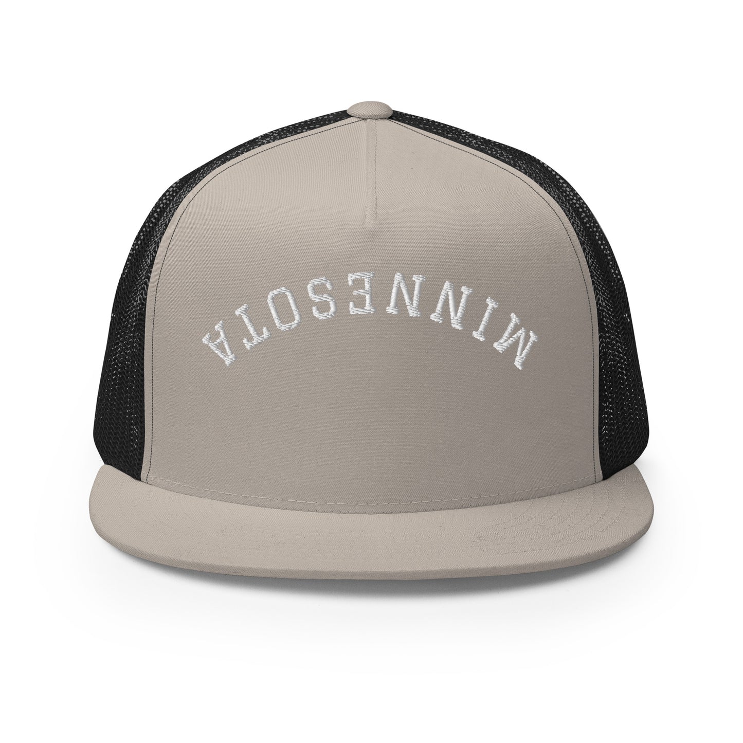 Minnesota Upside Down Arch High 5 Panel A-Frame Snapback Trucker Hat