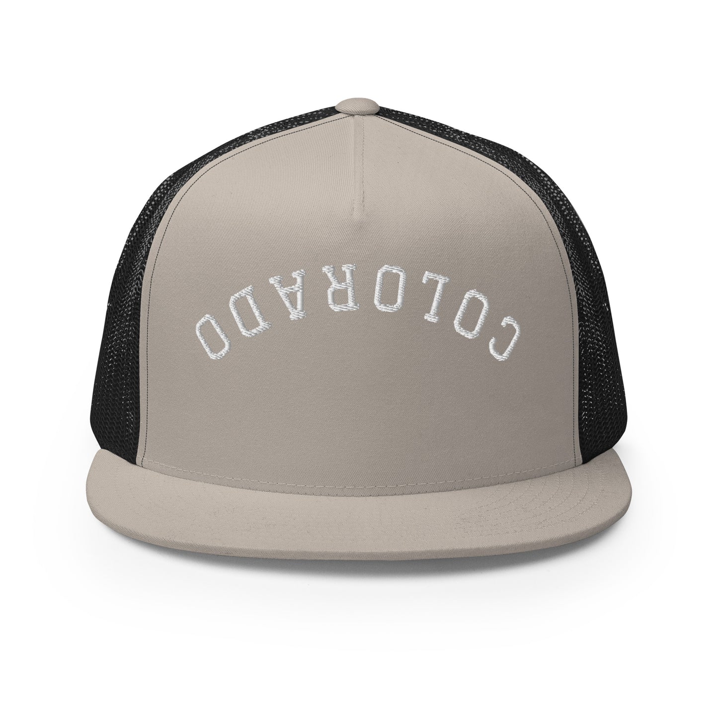 Colorado Upside Down Arch High 5 Panel A-Frame Snapback Trucker Hat