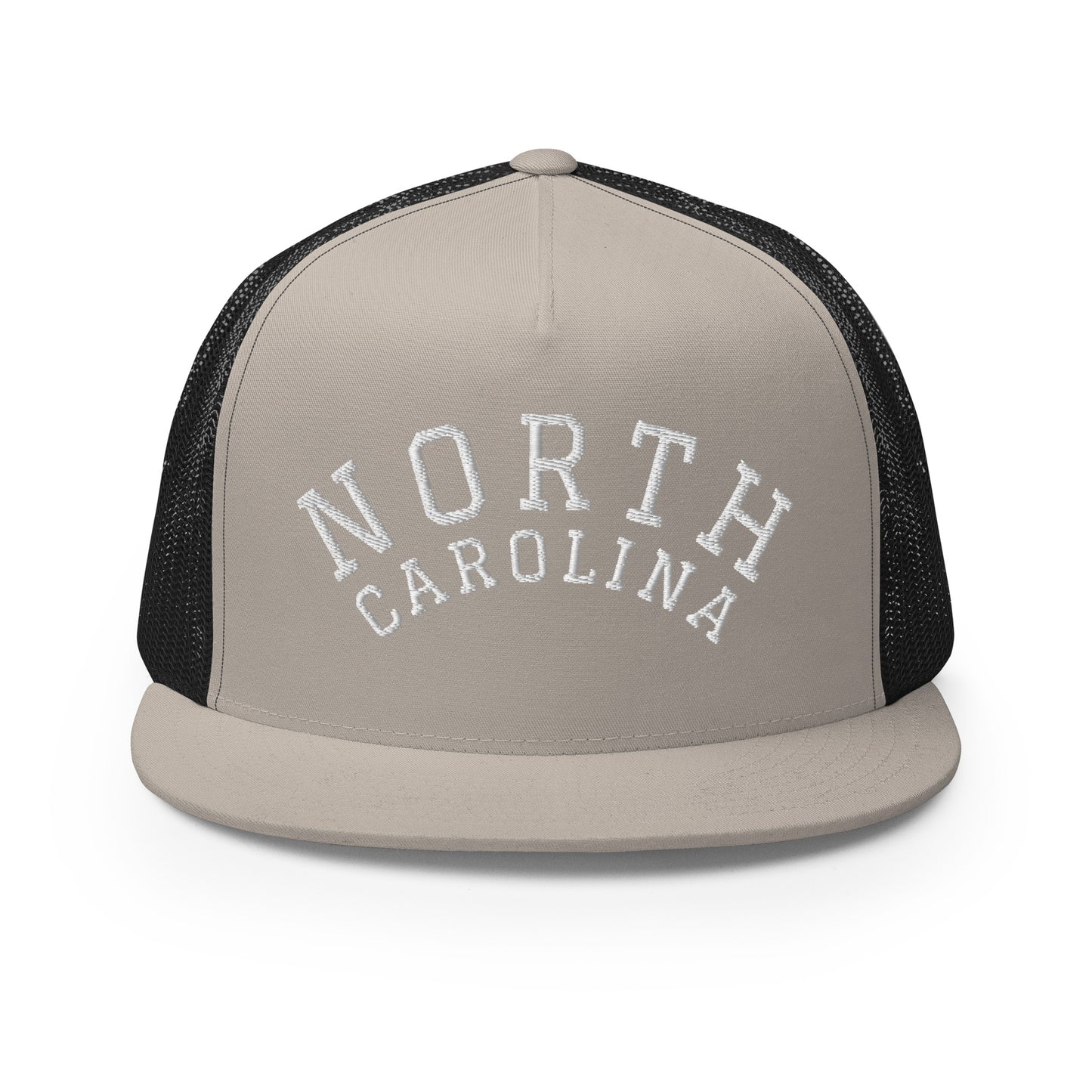 North Carolina Arch High 5 Panel A-Frame Snapback Trucker Hat