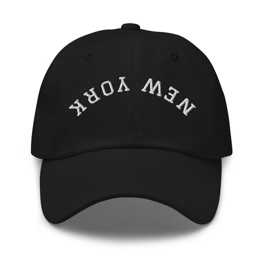 New York Upside Down Arch Dad Hat