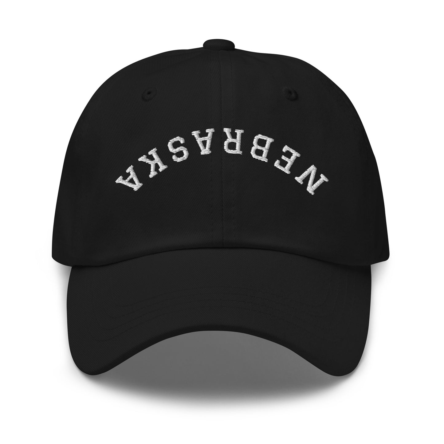 Nebraska Upside Down Arch Dad Hat