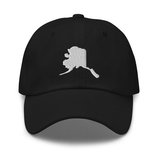 Alaska State Silhouette Dad Hat