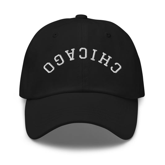 Chicago Upside Down Arch Dad Hat