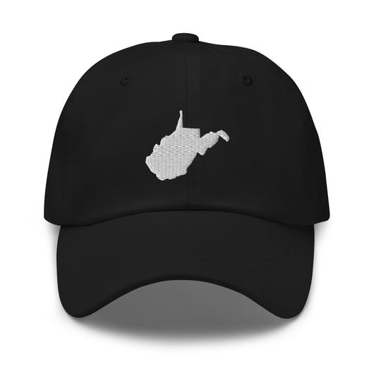 West Virginia State Silhouette Dad Hat