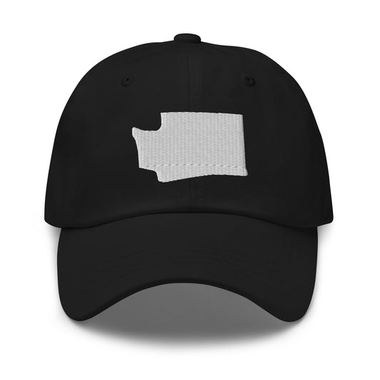 Washington State Silhouette Dad Hat