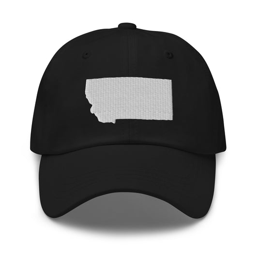 Montana State Silhouette Dad Hat