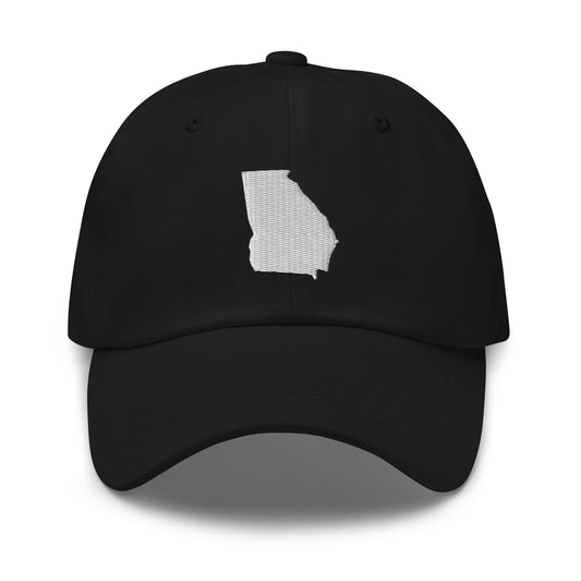 Georgia State Silhouette Dad Hat