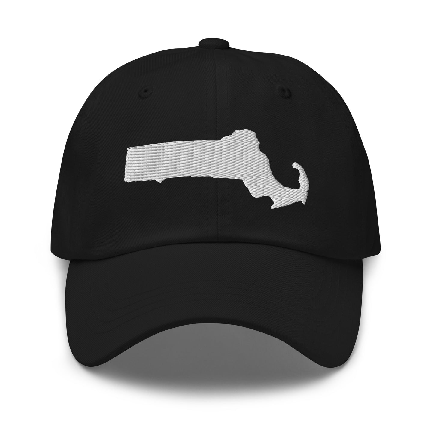 Massachusetts State Silhouette Dad Hat