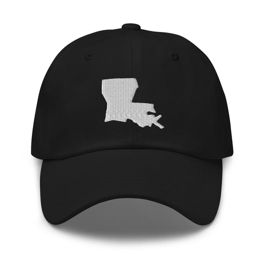 Louisiana State Silhouette Dad Hat