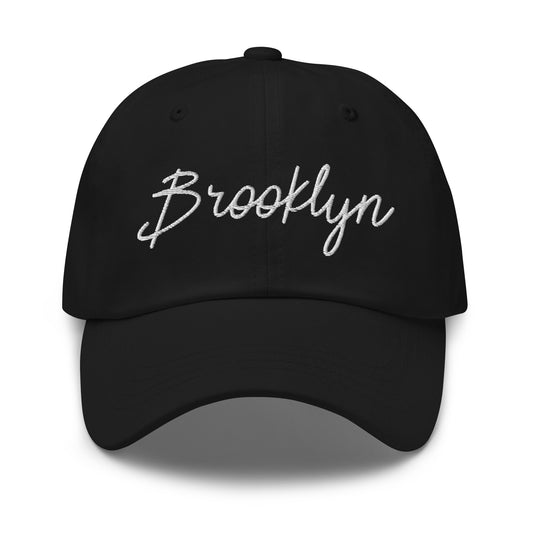 Brooklyn Retro Script Dad Hat