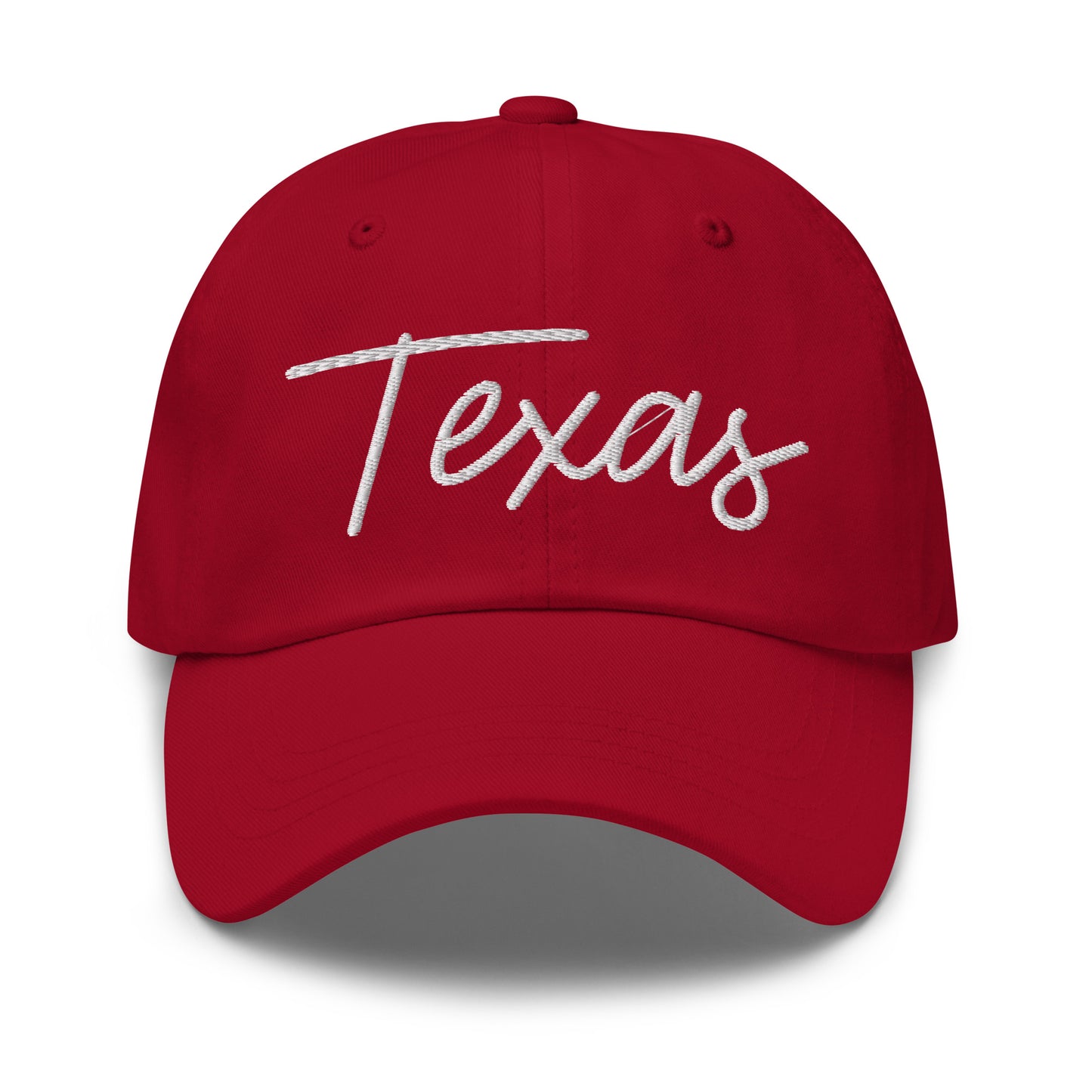 Texas Retro Script Dad Hat