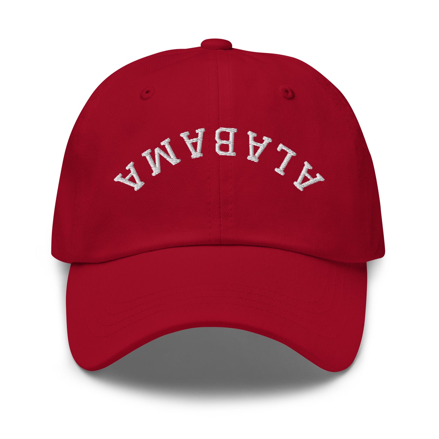 Alabama Upside Down Arch Dad Hat