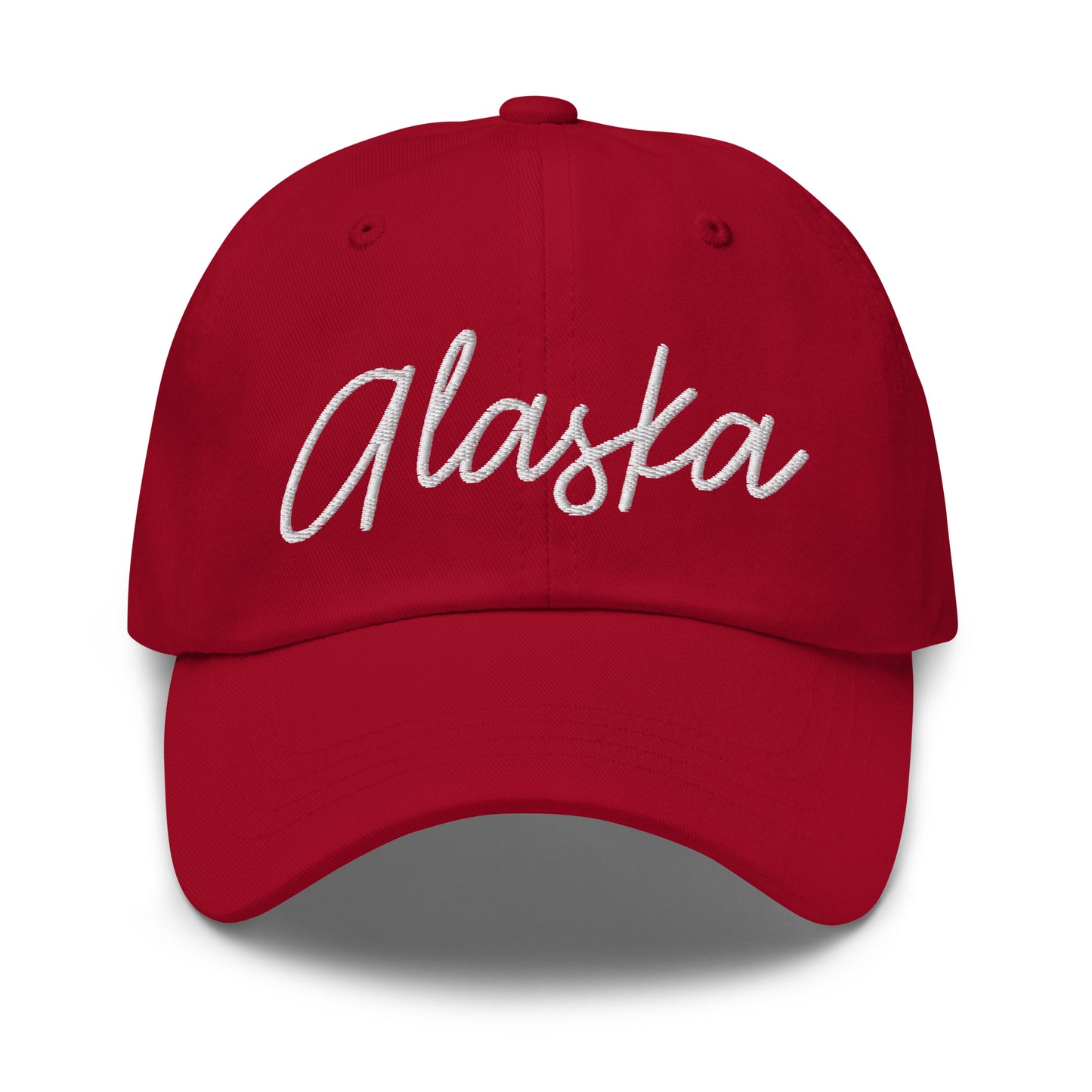 Alaska Retro Script Dad Hat