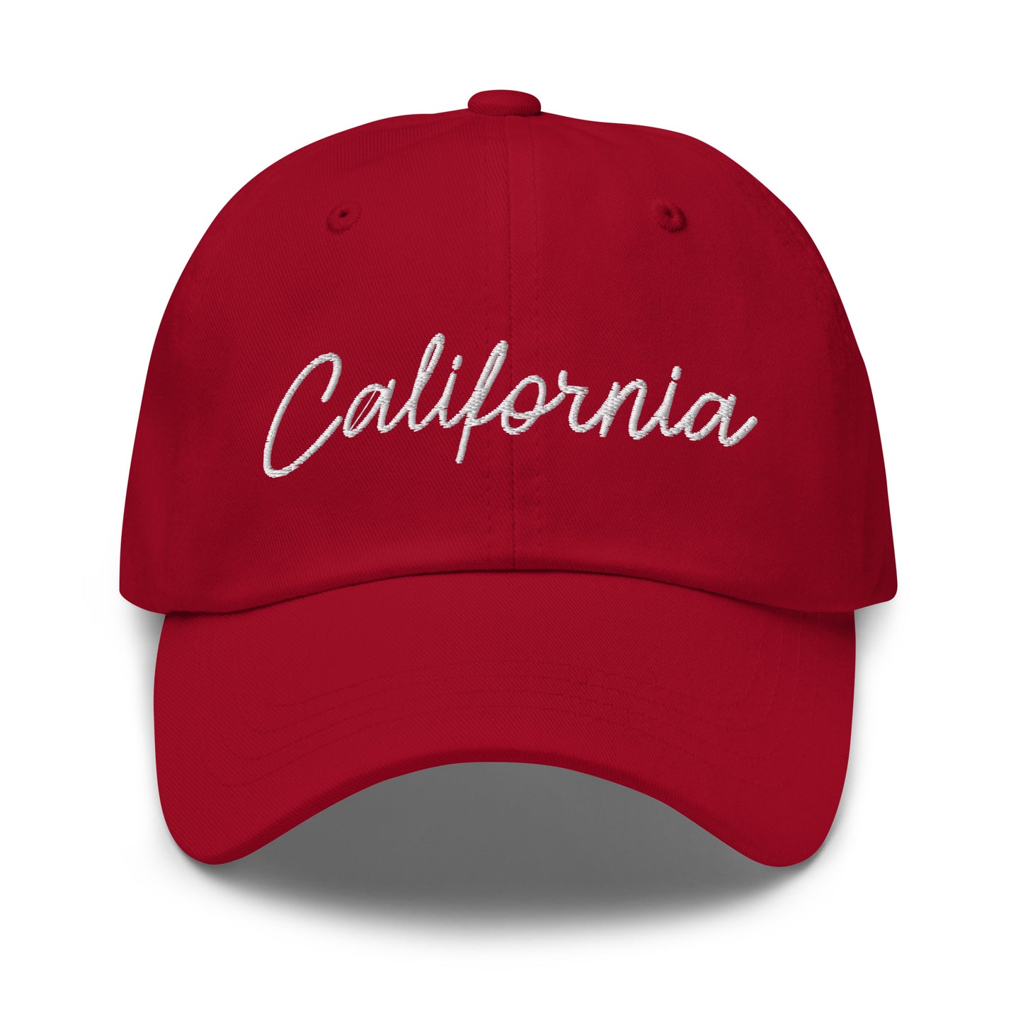 California Retro Script Dad Hat