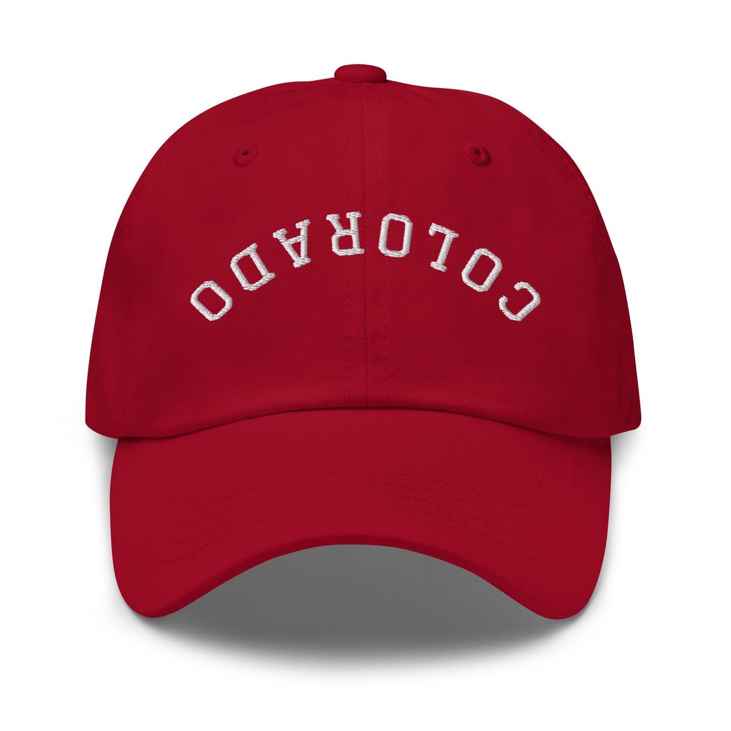 Colorado Upside Down Arch Dad Hat