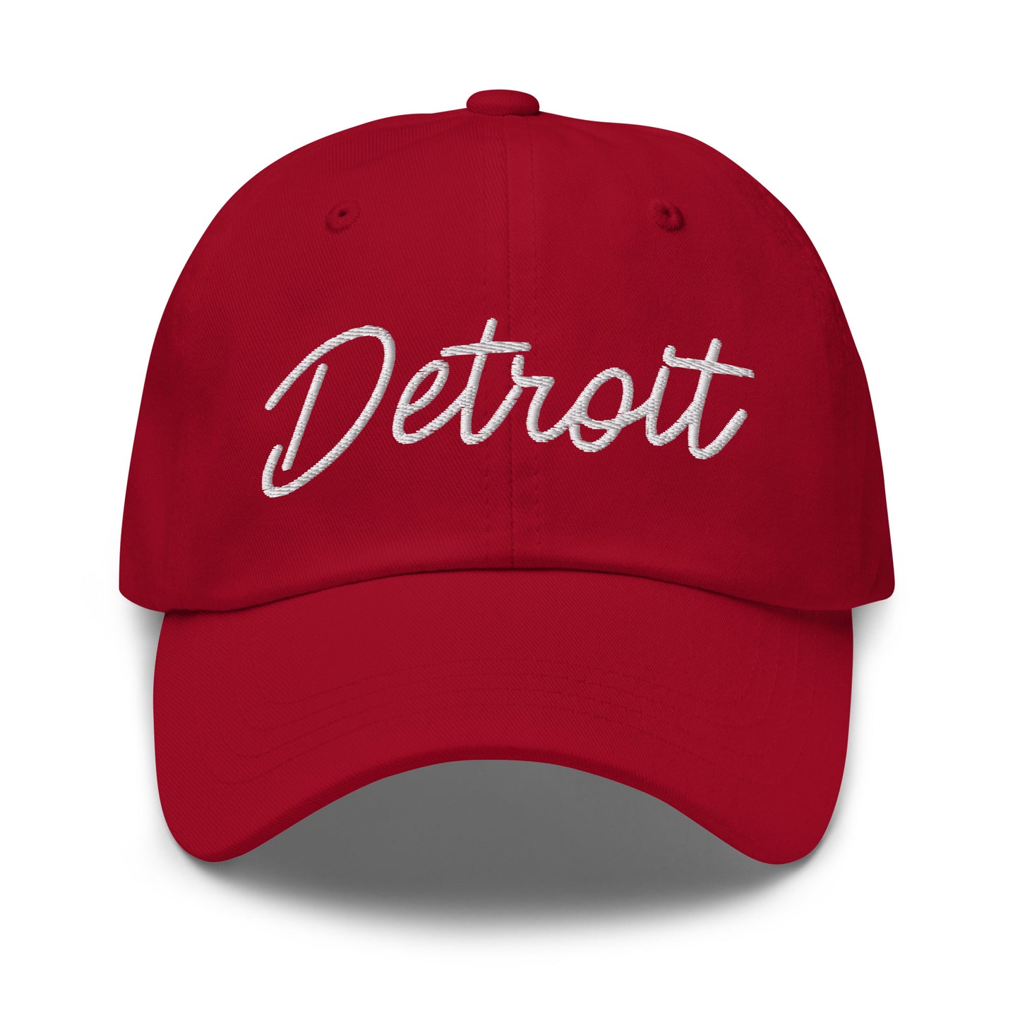 Detroit Retro Script Dad Hat