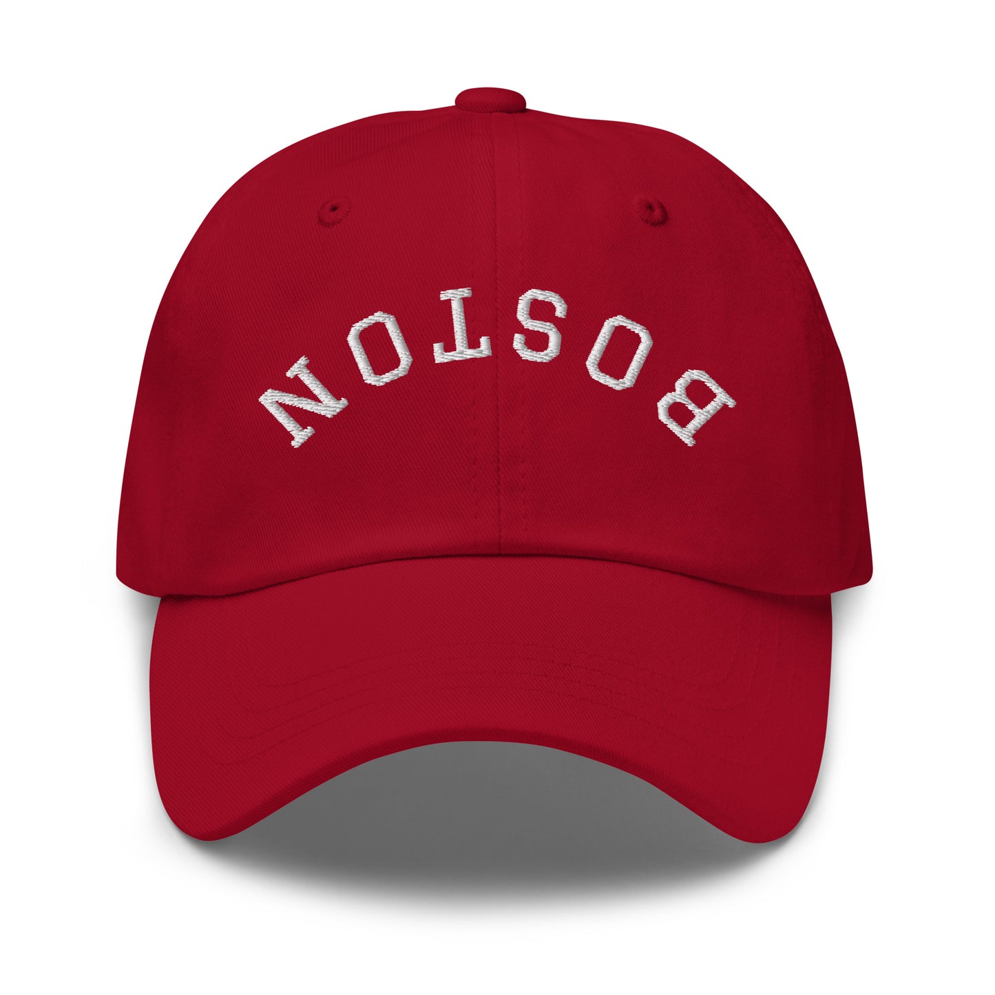 Boston Upside Down Arch Dad Hat