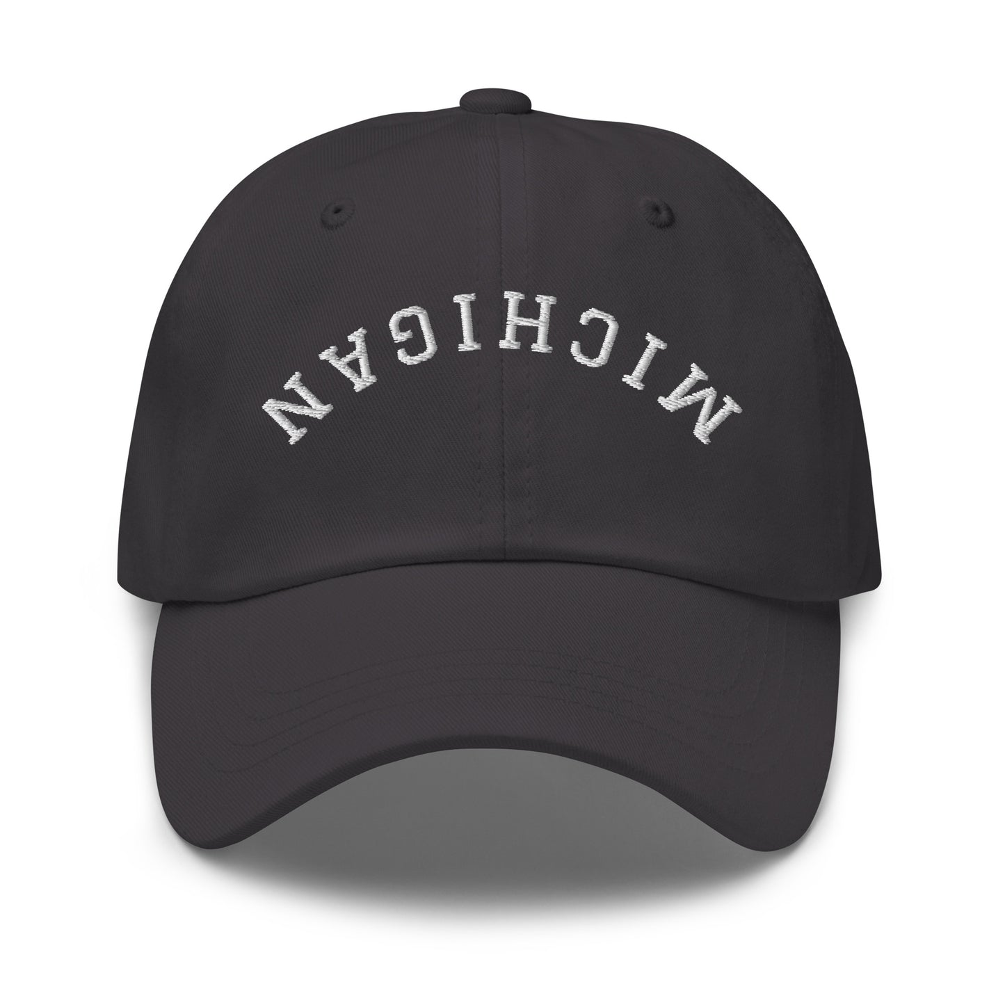 Michigan Upside Down Arch Dad Hat