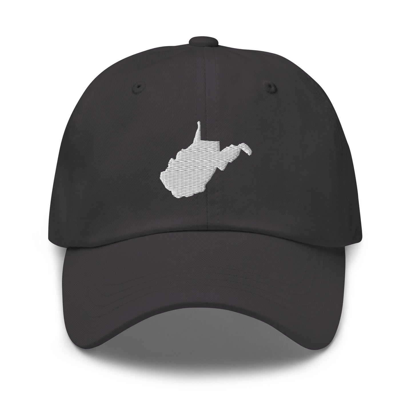 West Virginia State Silhouette Dad Hat