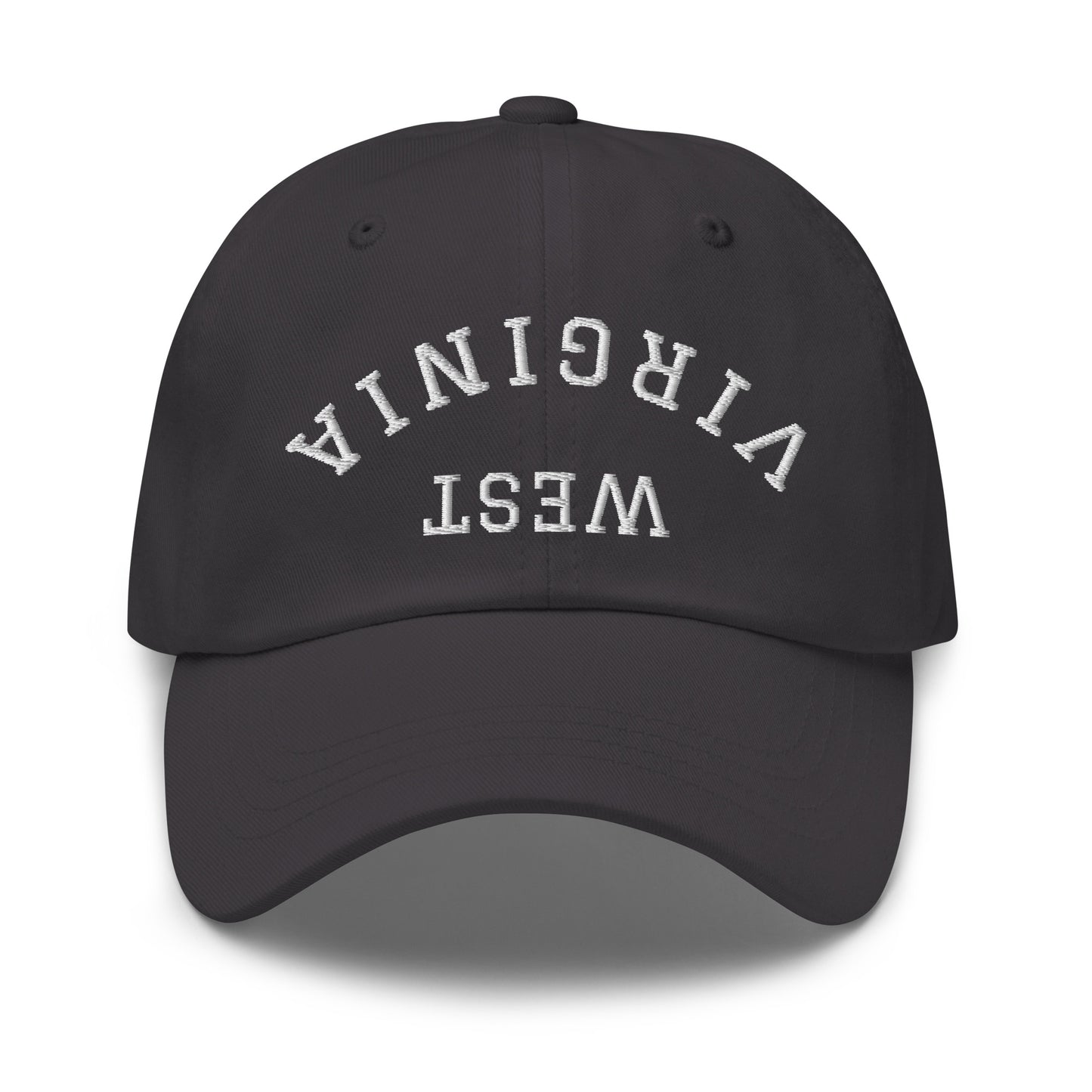 West Virginia Upside Down Arch Dad Hat