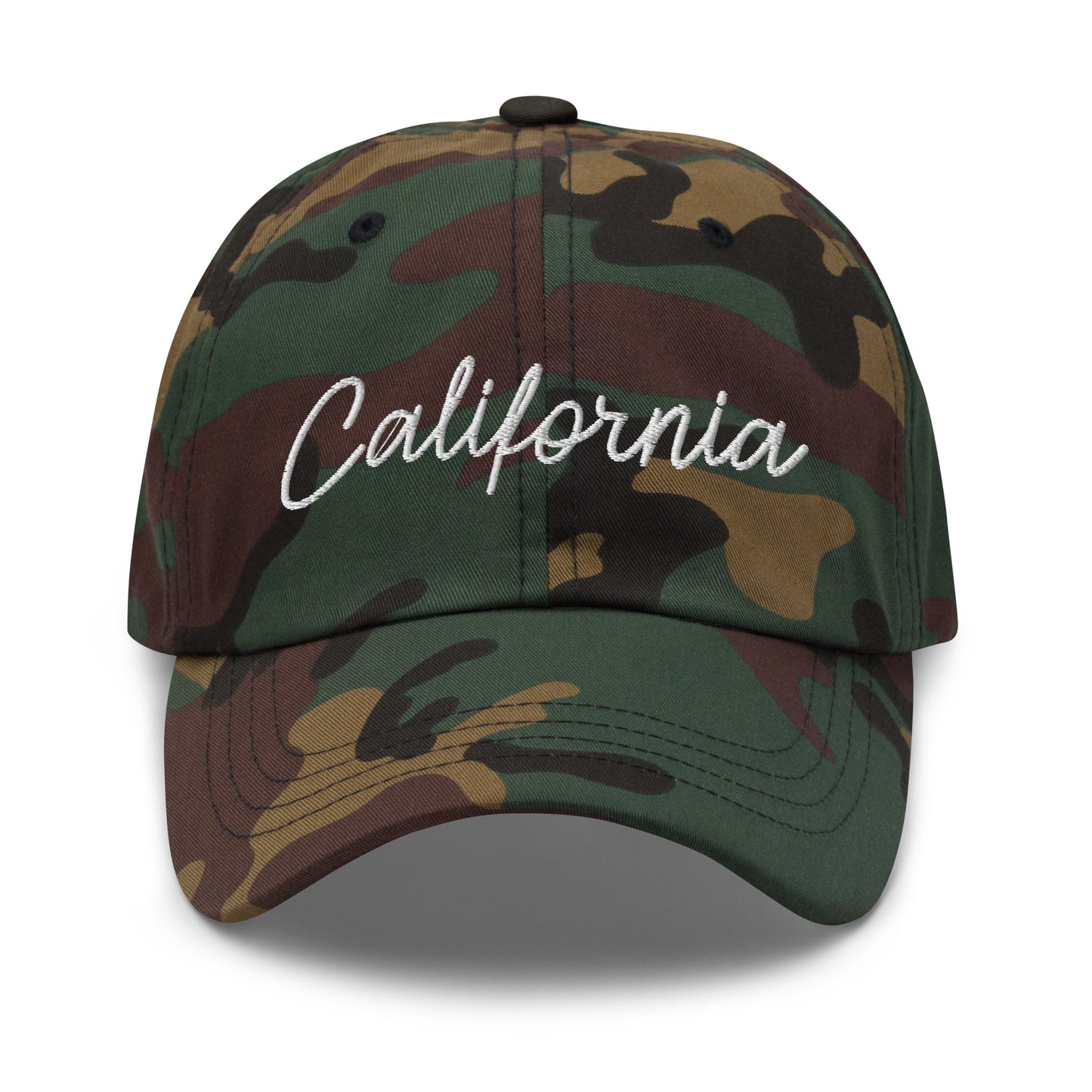 California Retro Script Dad Hat