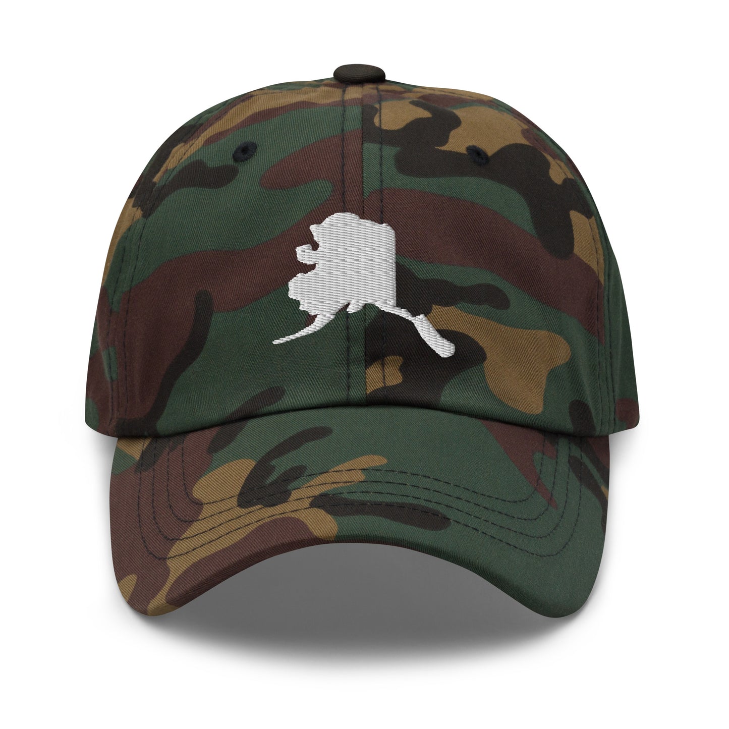 Alaska State Silhouette Dad Hat