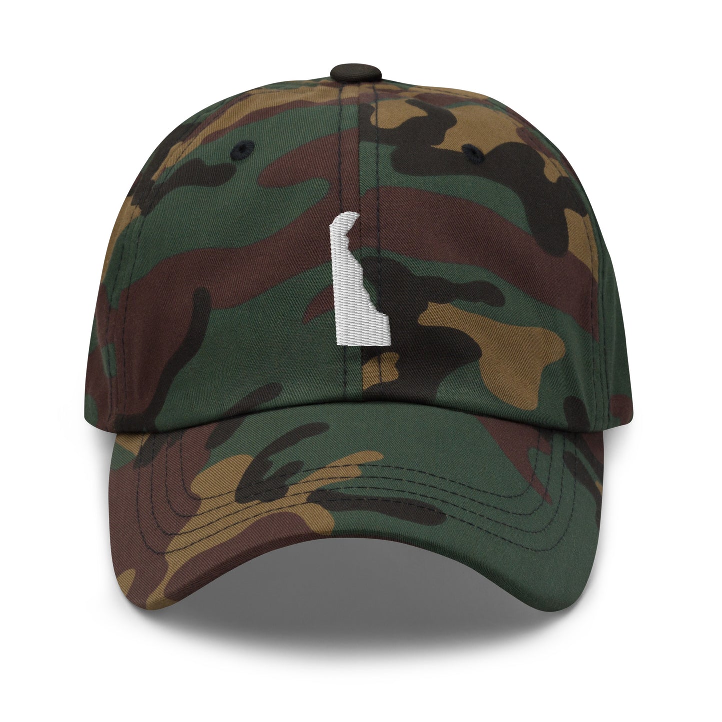 Delaware State Silhouette Dad Hat