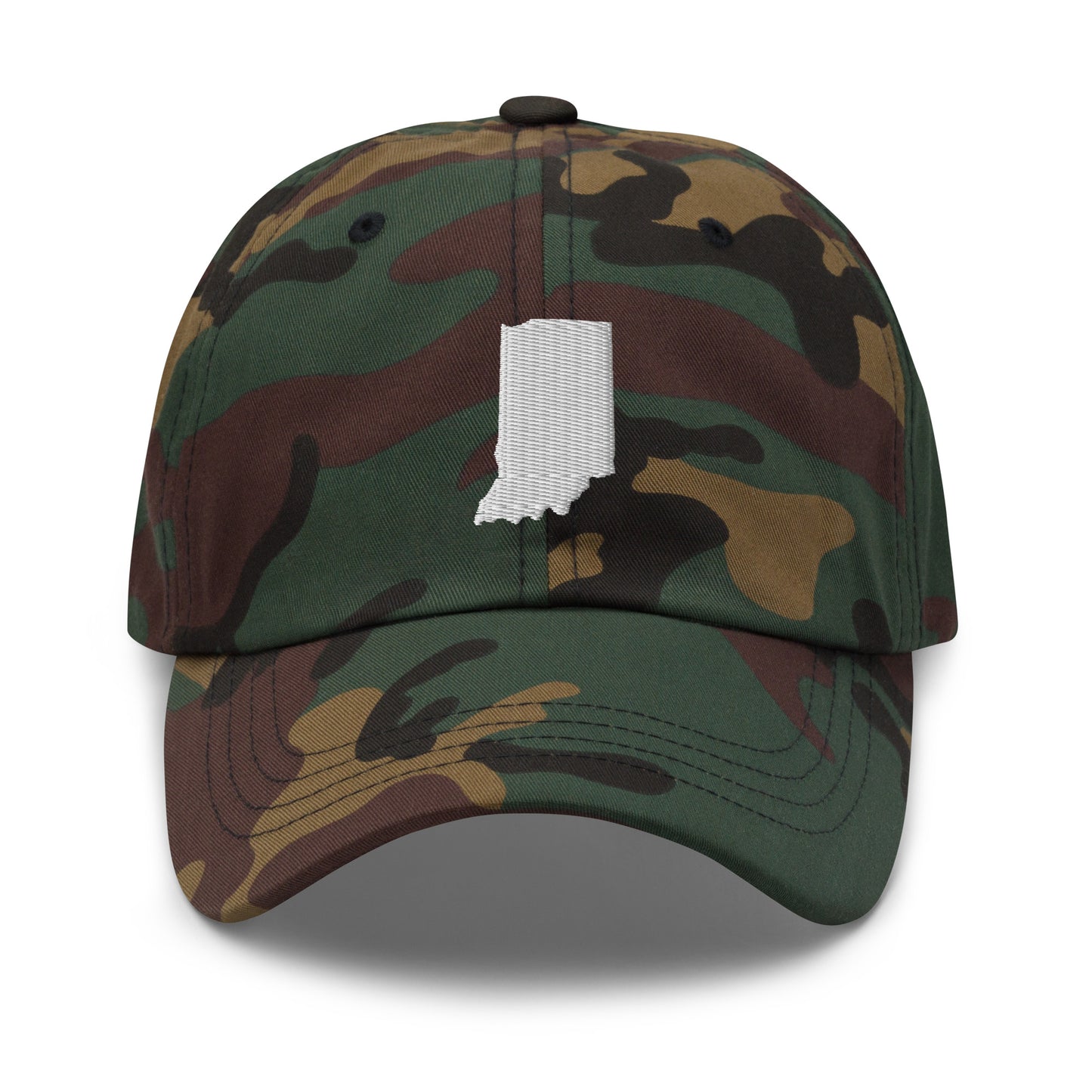 Indiana State Silhouette Dad Hat