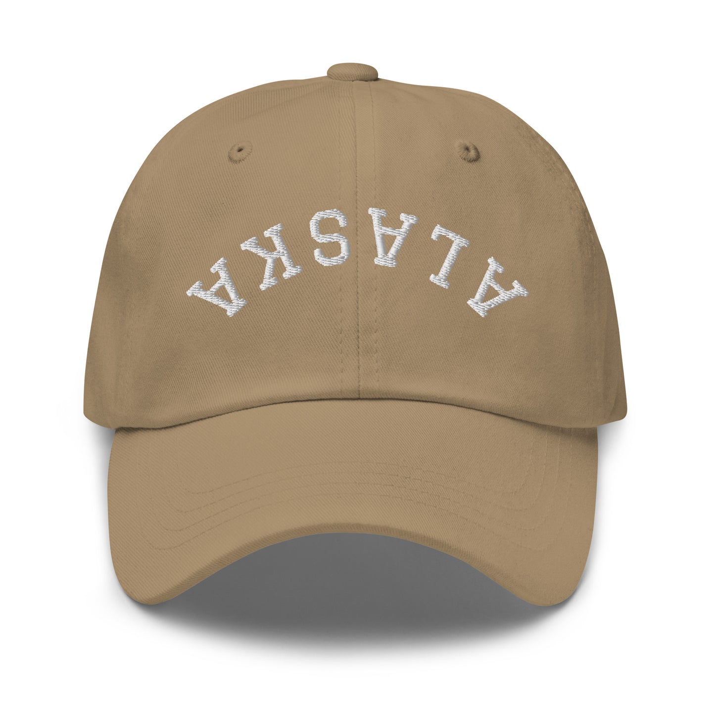 Alaska Upside Down Arch Dad Hat