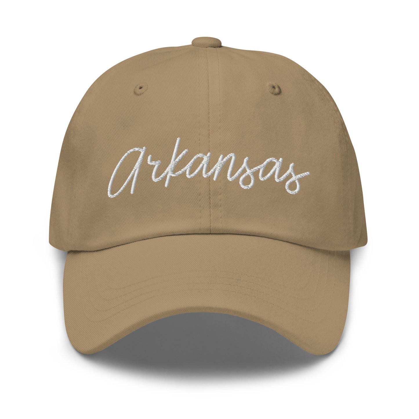 Arkansas Retro Script Dad Hat