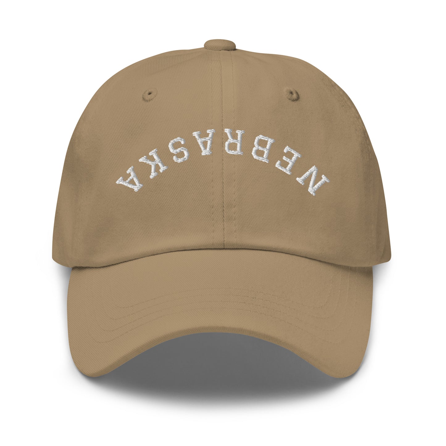 Nebraska Upside Down Arch Dad Hat