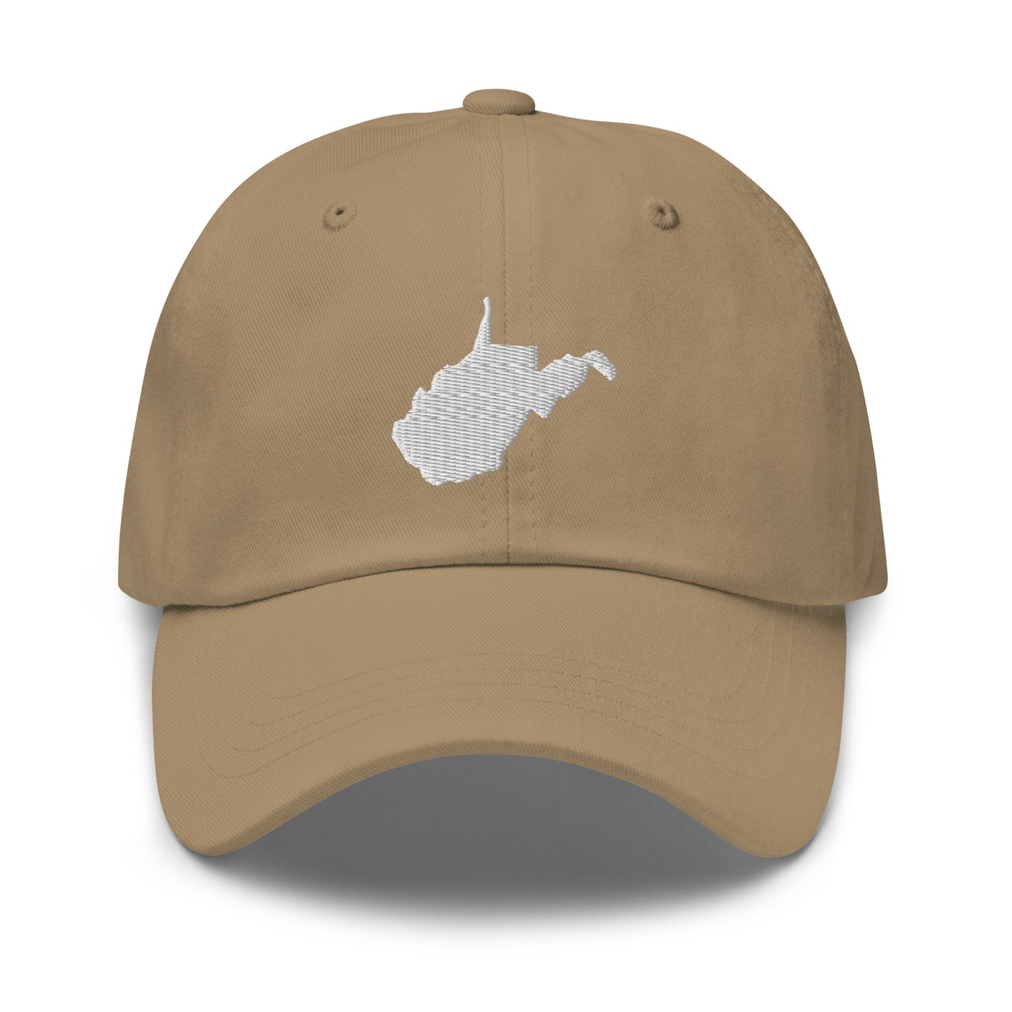 West Virginia State Silhouette Dad Hat