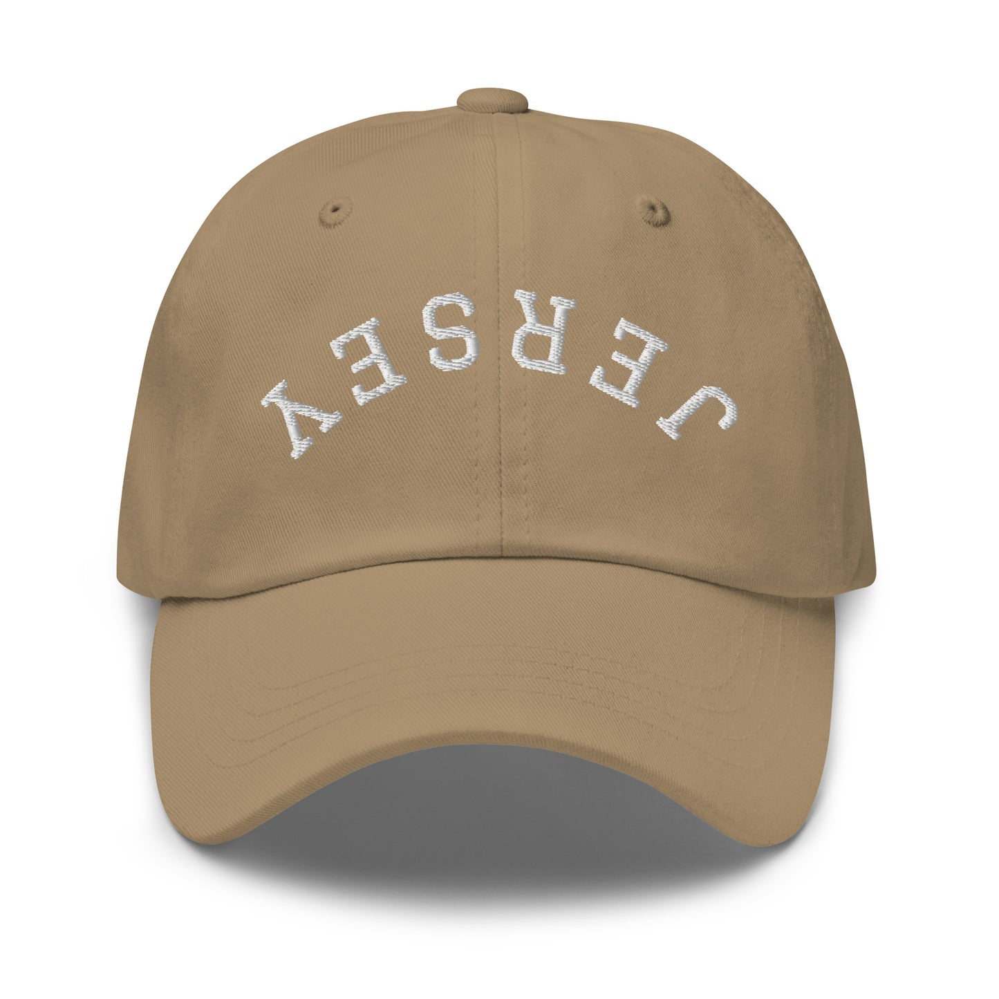 New Jersey "Jersey" Upside Down Arch Dad Hat