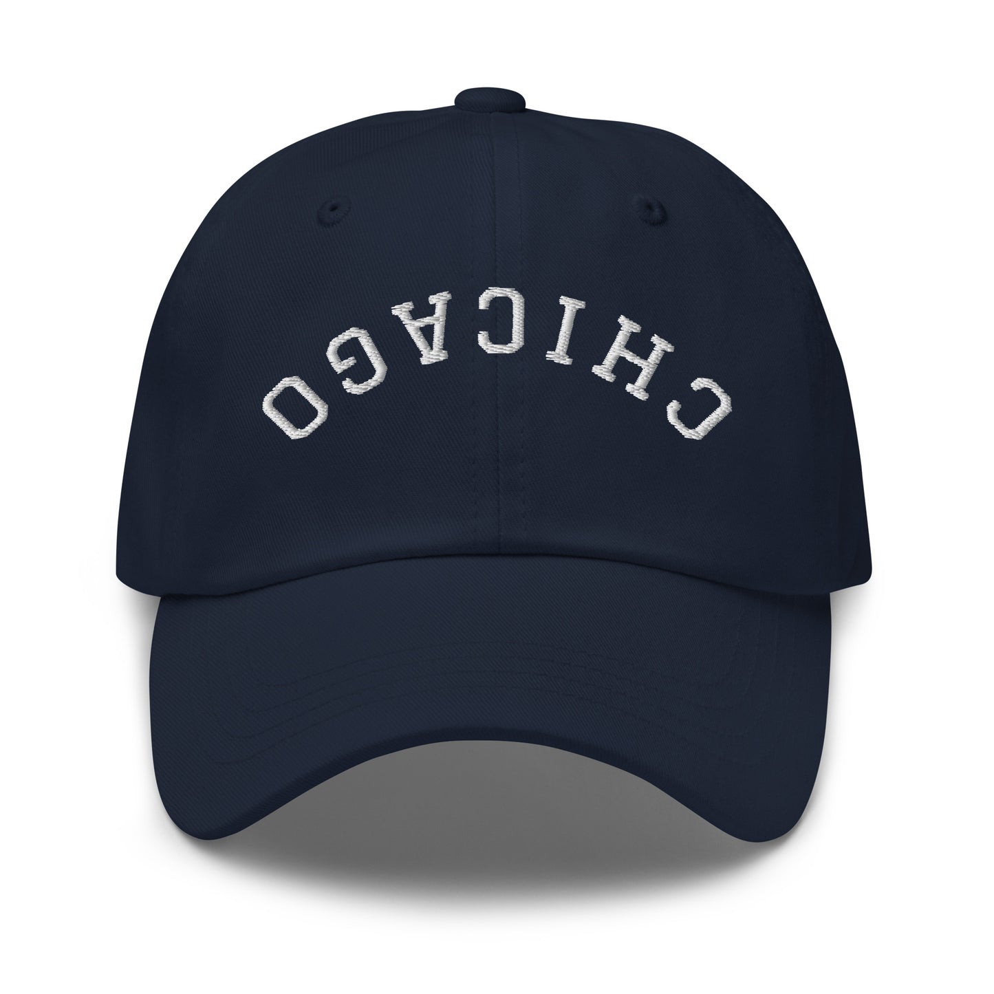 Chicago Upside Down Arch Dad Hat