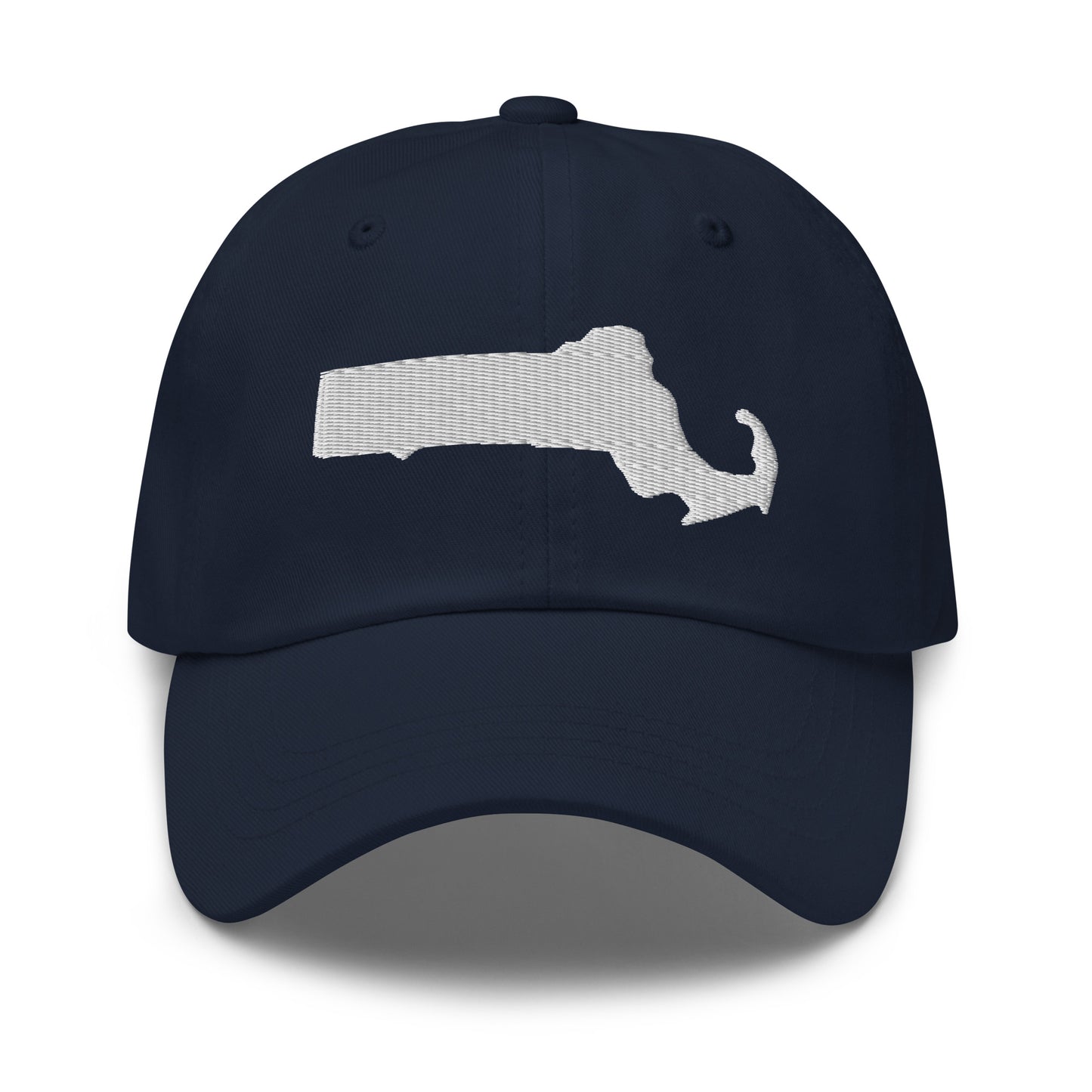 Massachusetts State Silhouette Dad Hat