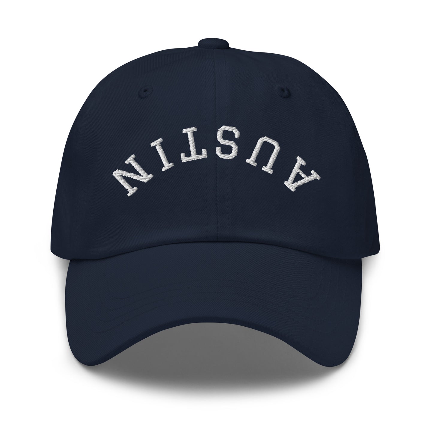 Austin Upside Down Arch Dad Hat