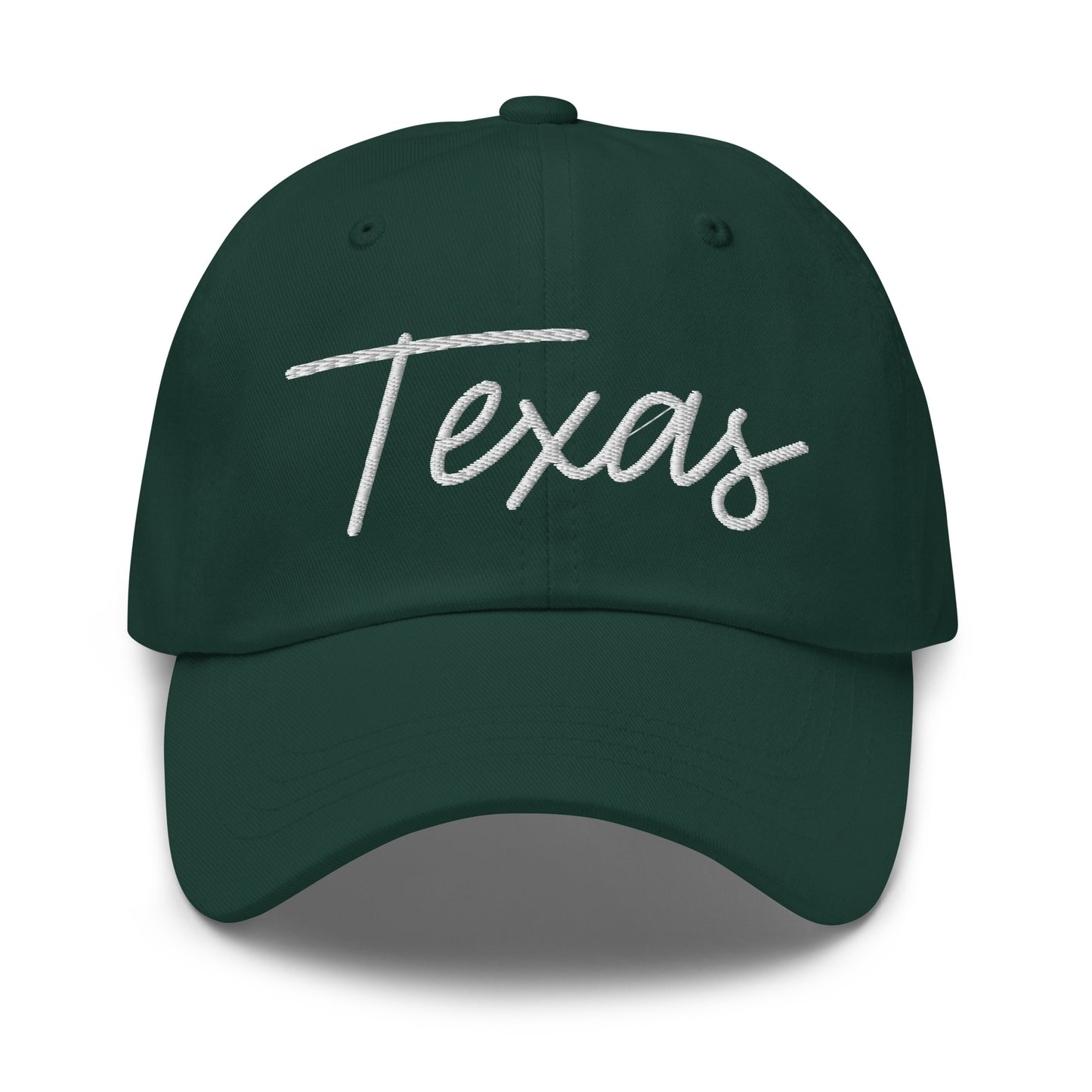 Texas Retro Script Dad Hat